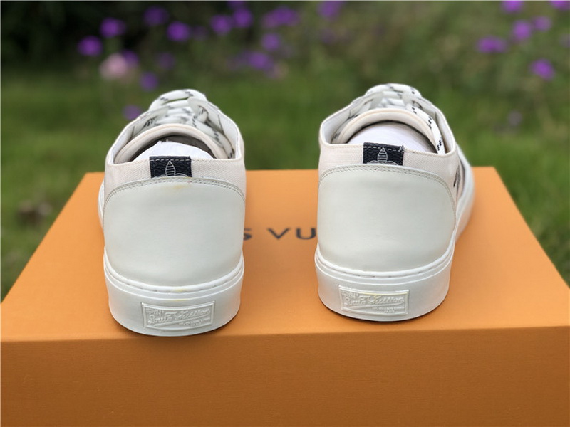 Louis vuitton tattoo sneaker boot Low White(98% Authentic quality)